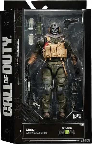 CALL OF DUTY MODERN WARFARE II ACTION FIGURE GHOST 17 CM